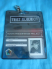 Test Subject Badge