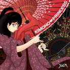Kimono Princess Square Banner