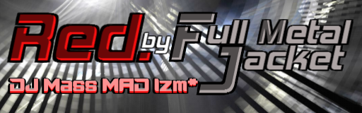 Red. by Full Metal Jacket -Round-Nosed Side-