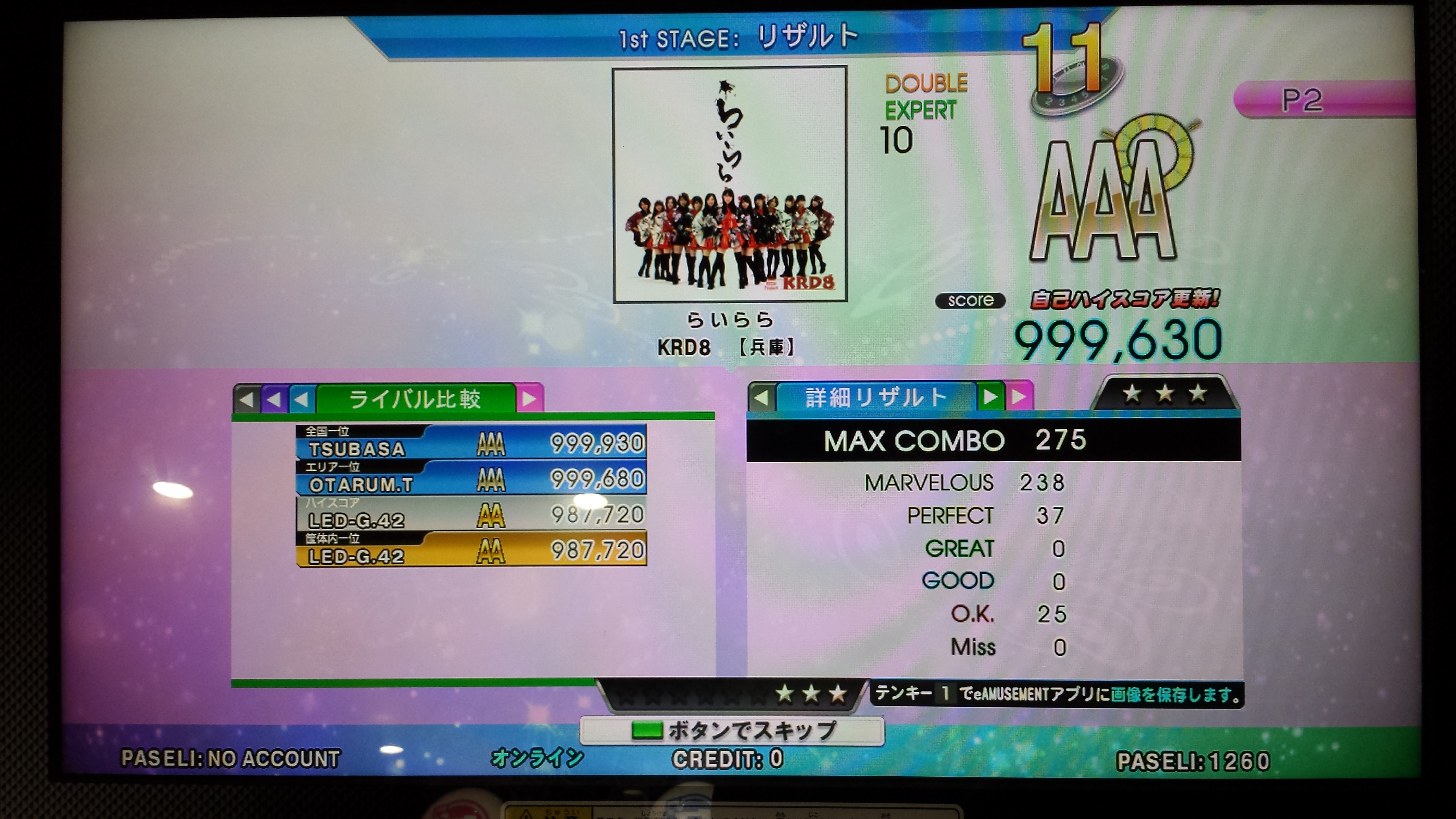 らいらら EDP DDR 2014 AC