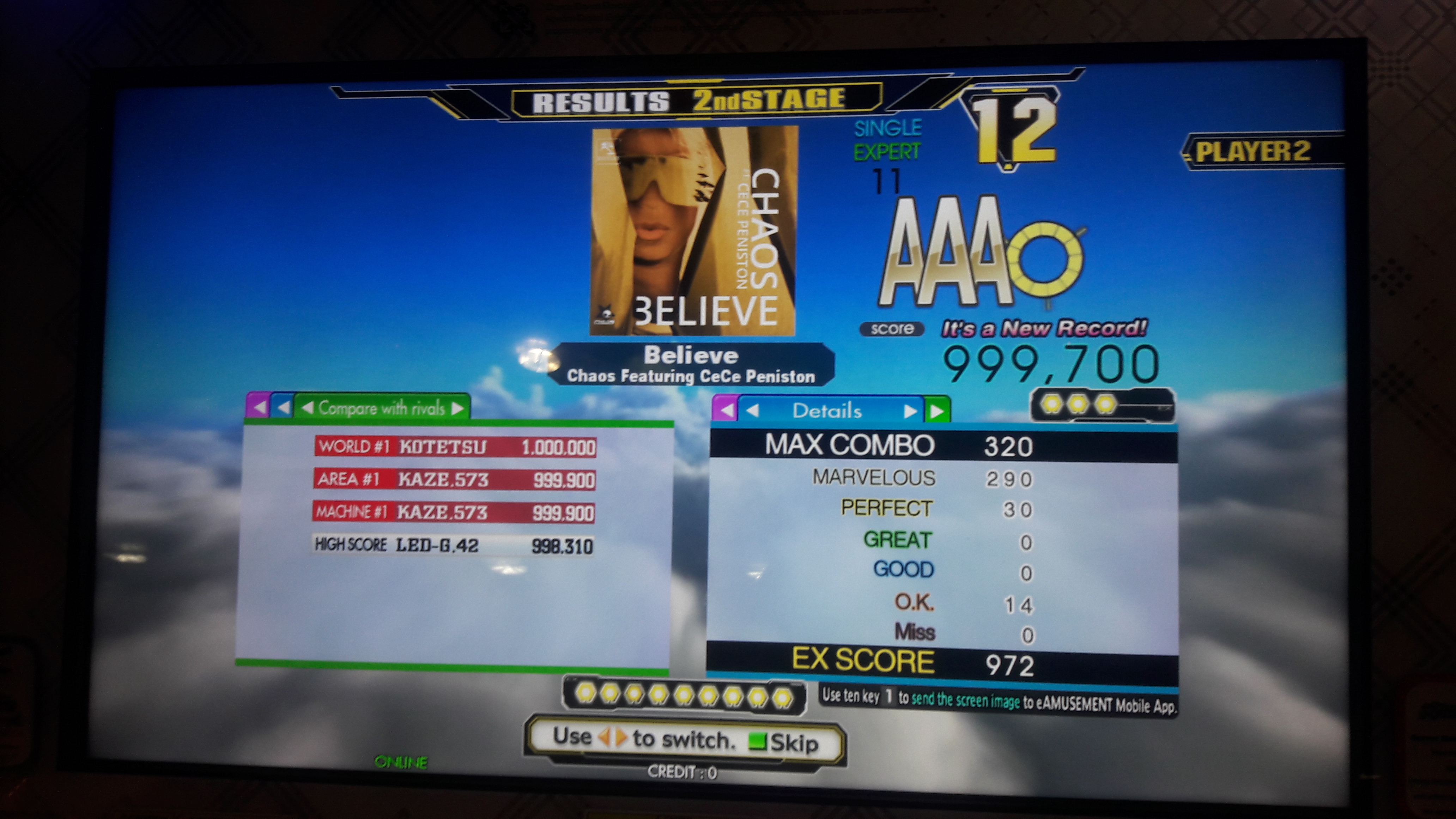 Believe ESP DDR A AC