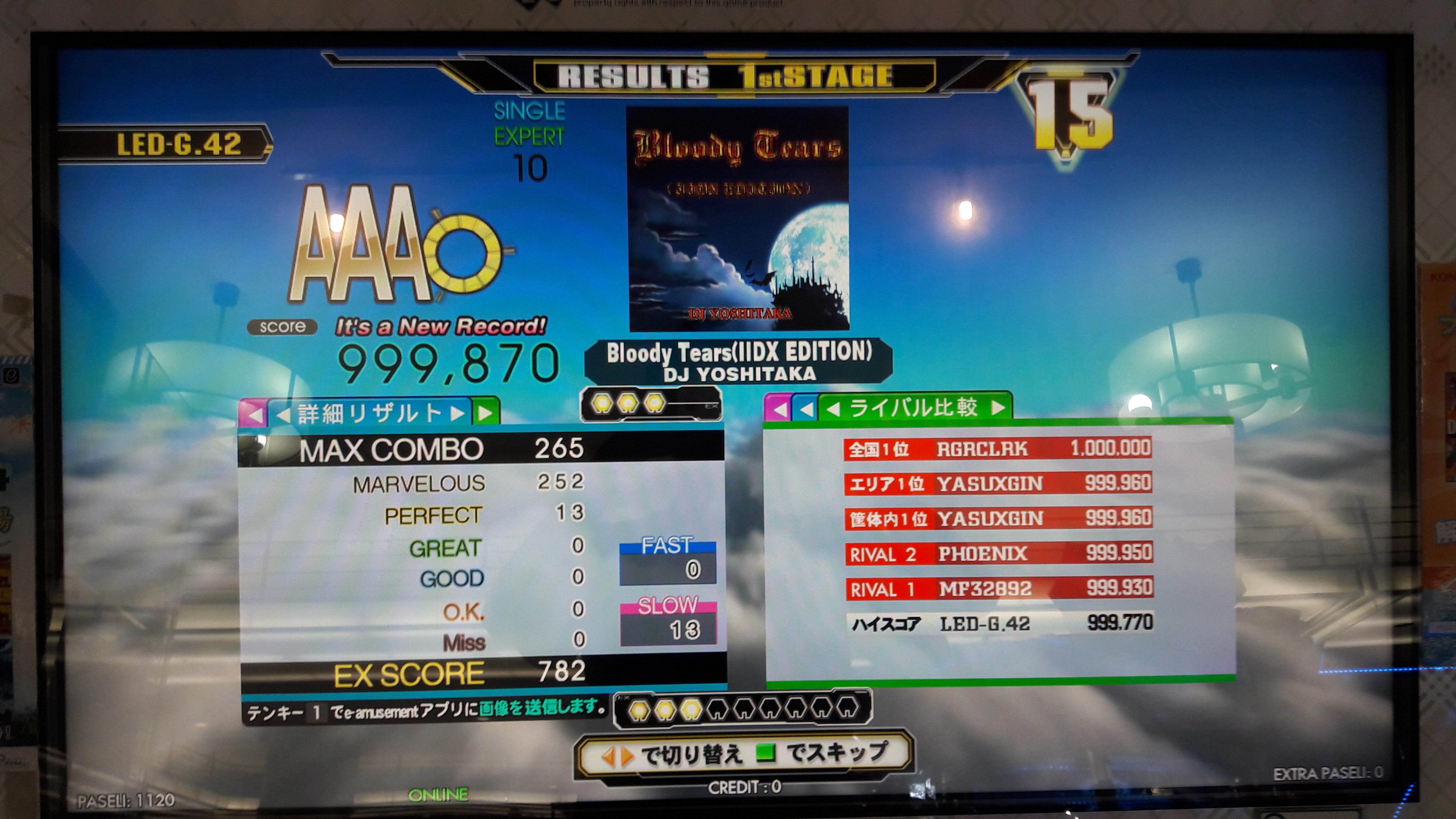 Bloody Tears(IIDX EDITION) ESP DDR A AC