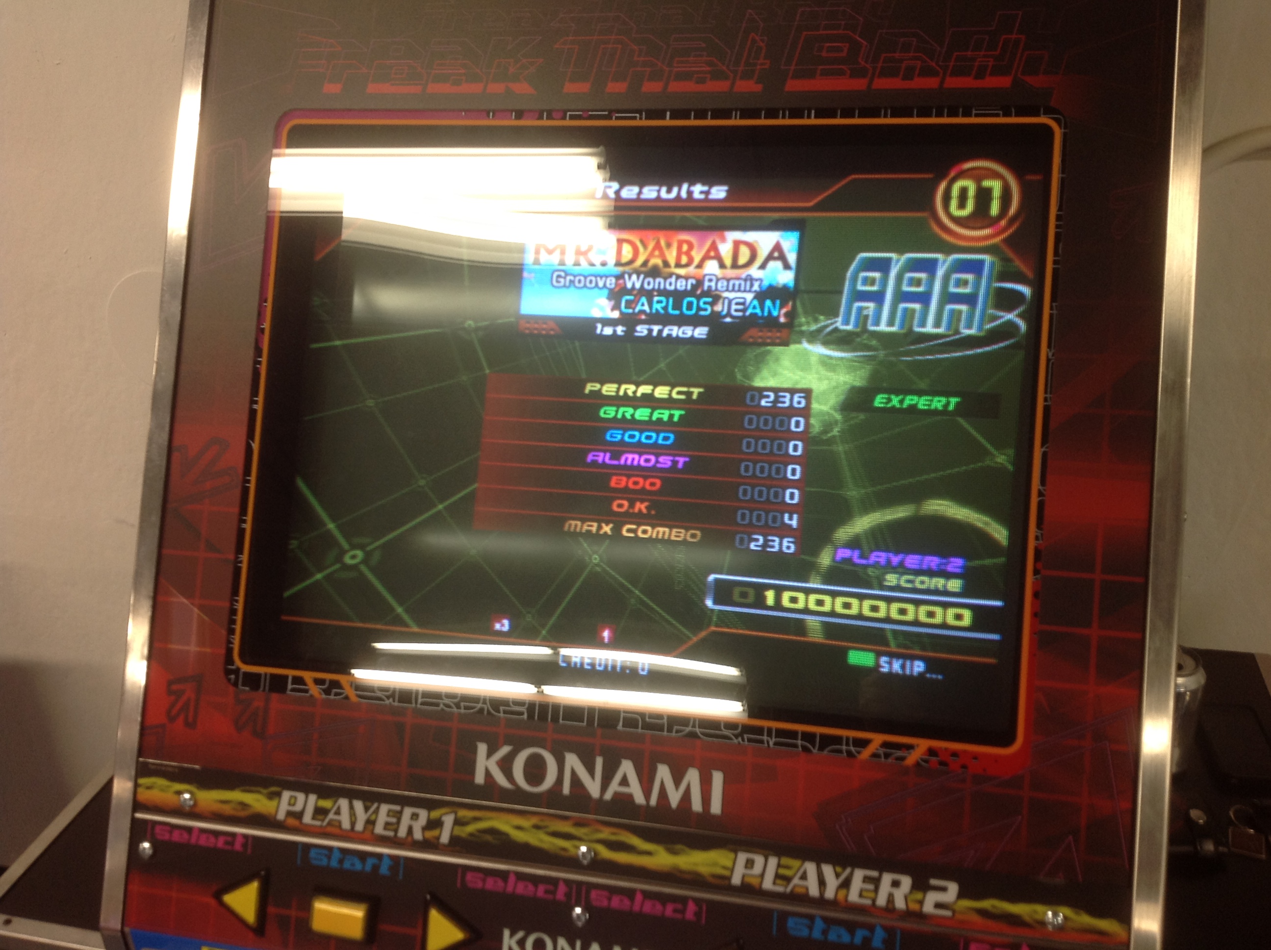 Kon - MR.DABADA (Groove Wonder remix) (Expert) AAA on DDR SuperNOVA (North America)