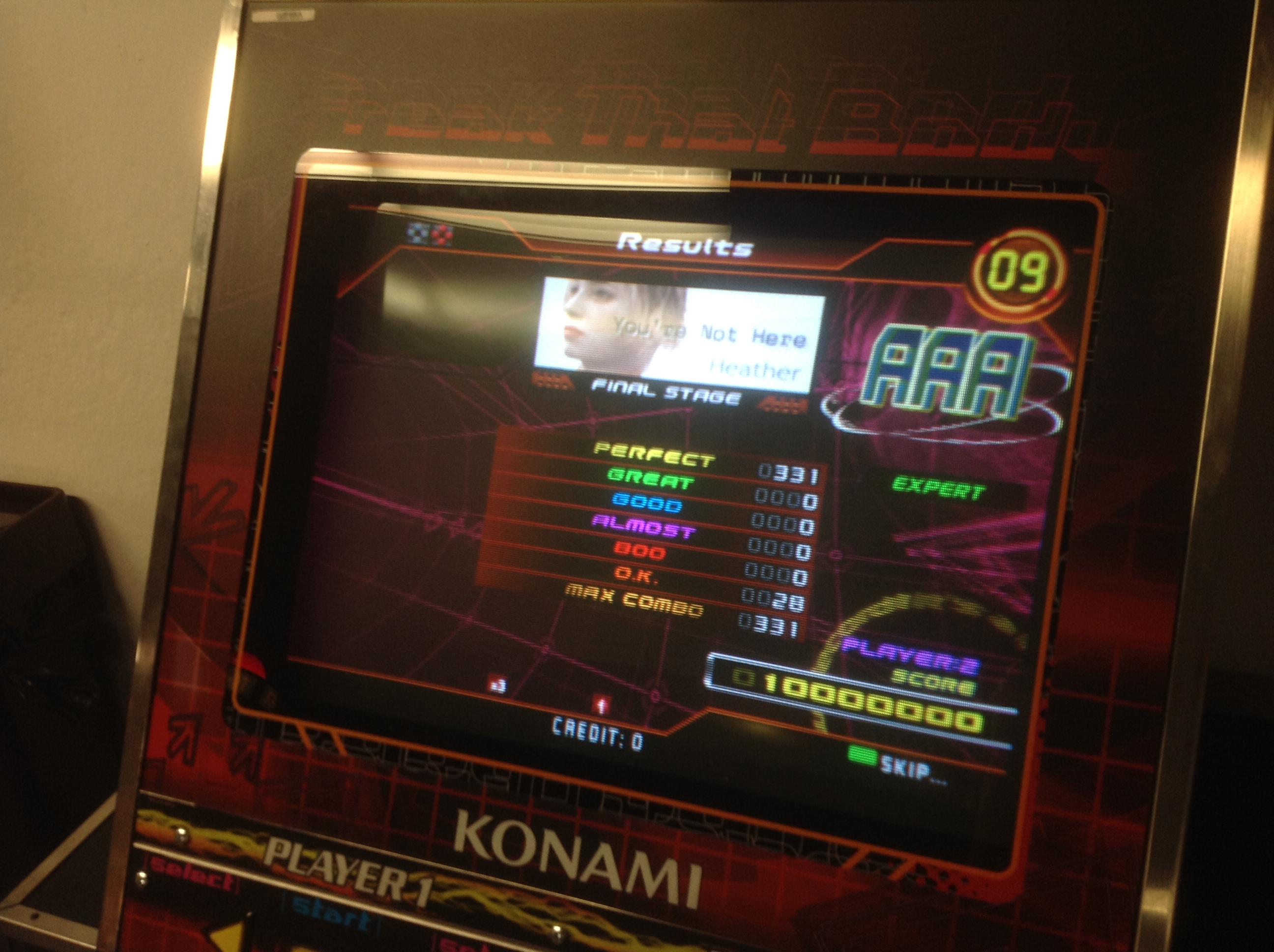 Kon - You're Not Here (Expert) AAA on DDR SuperNOVA (North America)