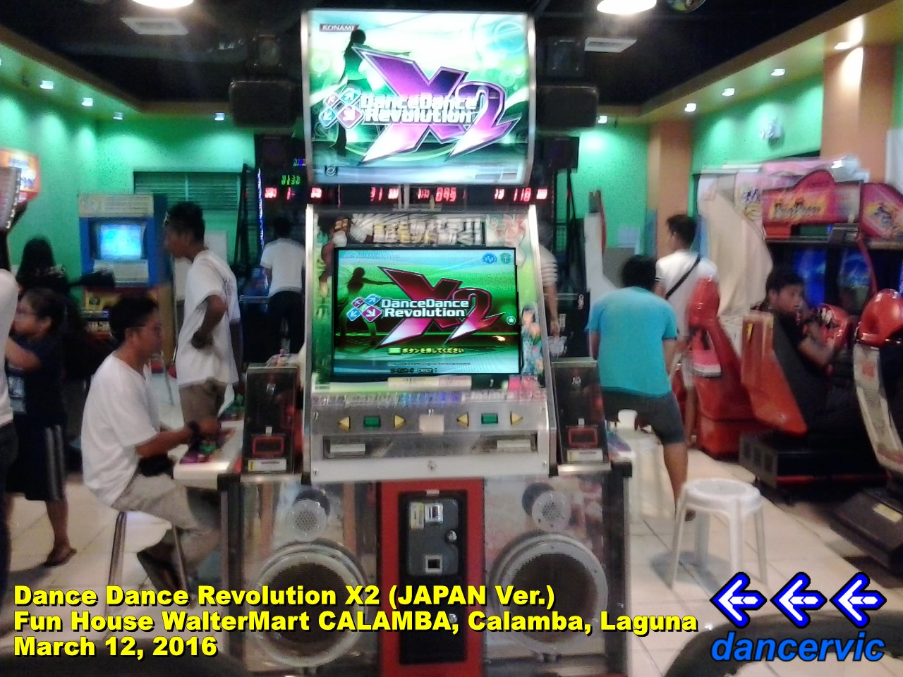 Dance Dance Revolution X2 (JAPAN Ver.) - Arcade Locations Dance Dance Revolution X2 (JAPAN Ver.) - Arcade Locations