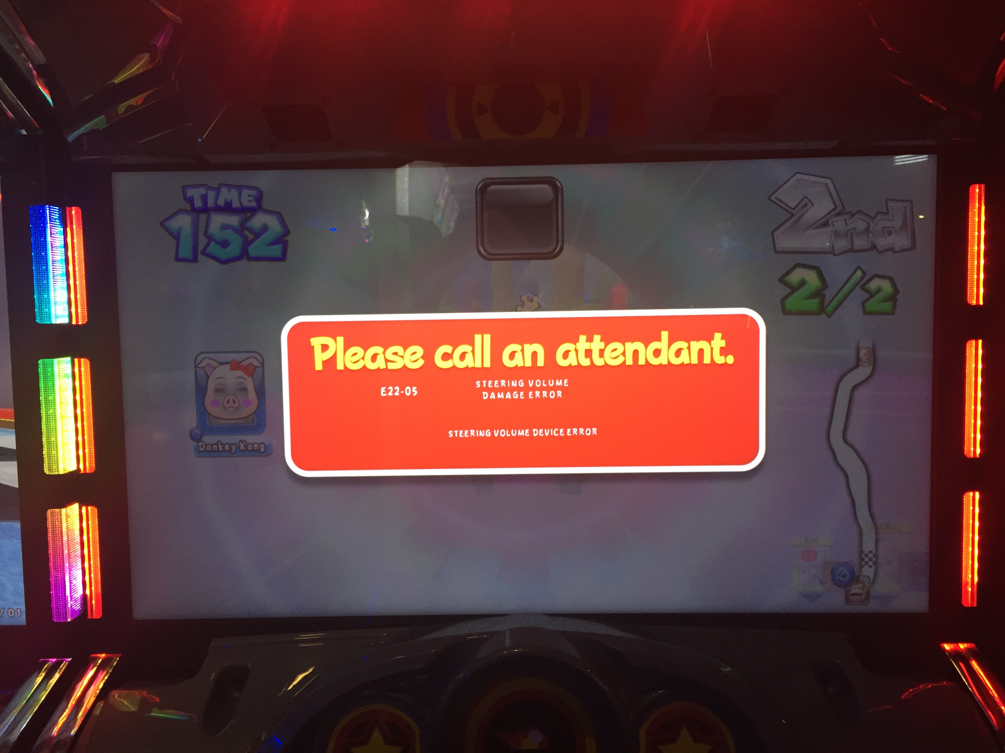 Mario Kart Error