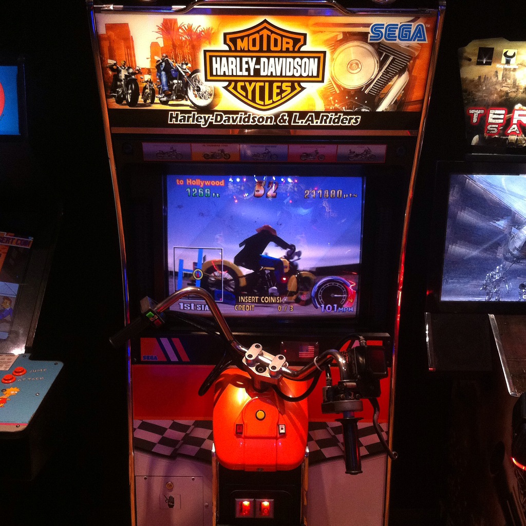 HarleyDavidson & L.A. Riders Arcade Locations Picture Gallery ZIv