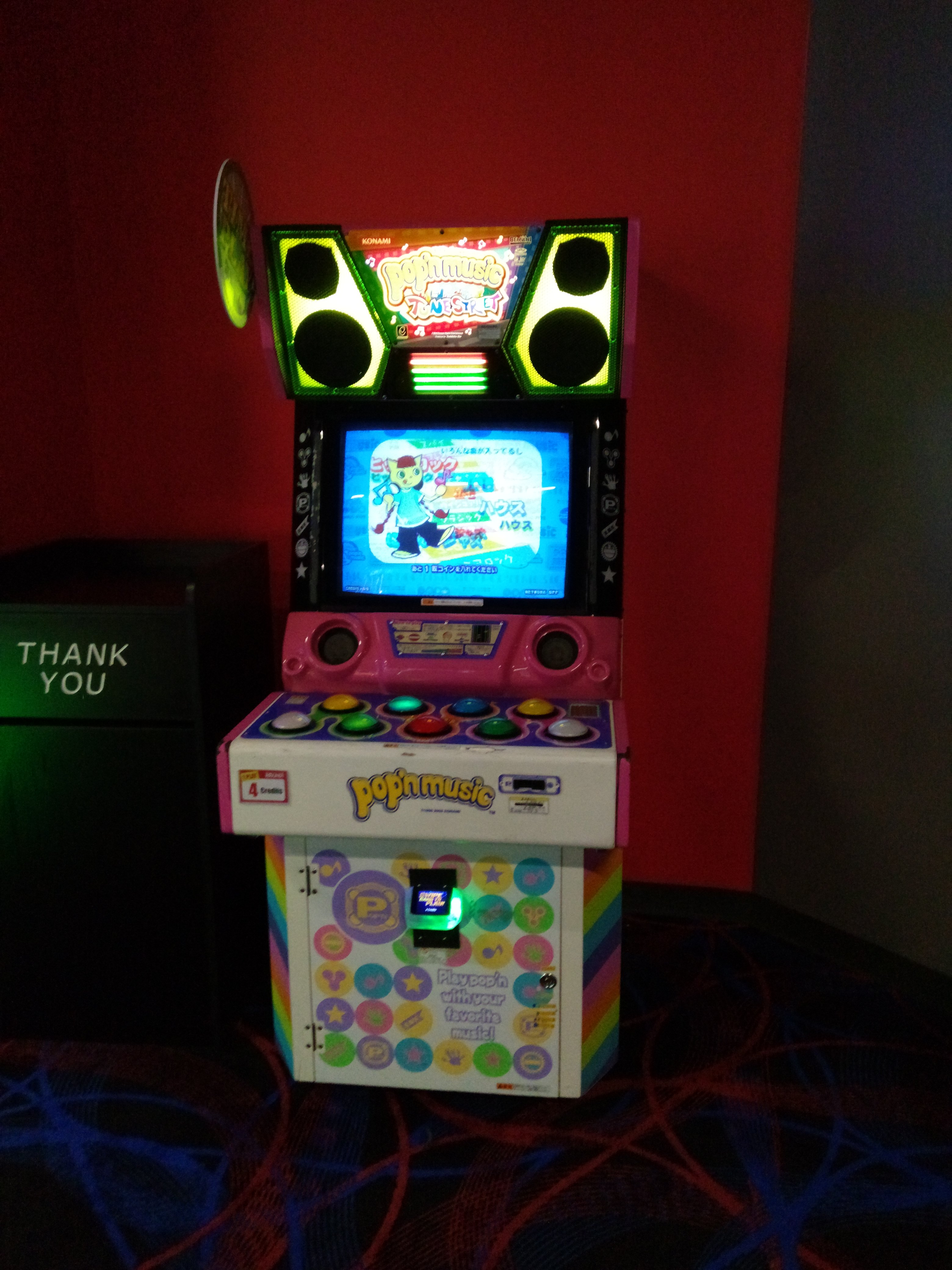 Pop'n Music 19 Tune Street Arcade Machine by Konami