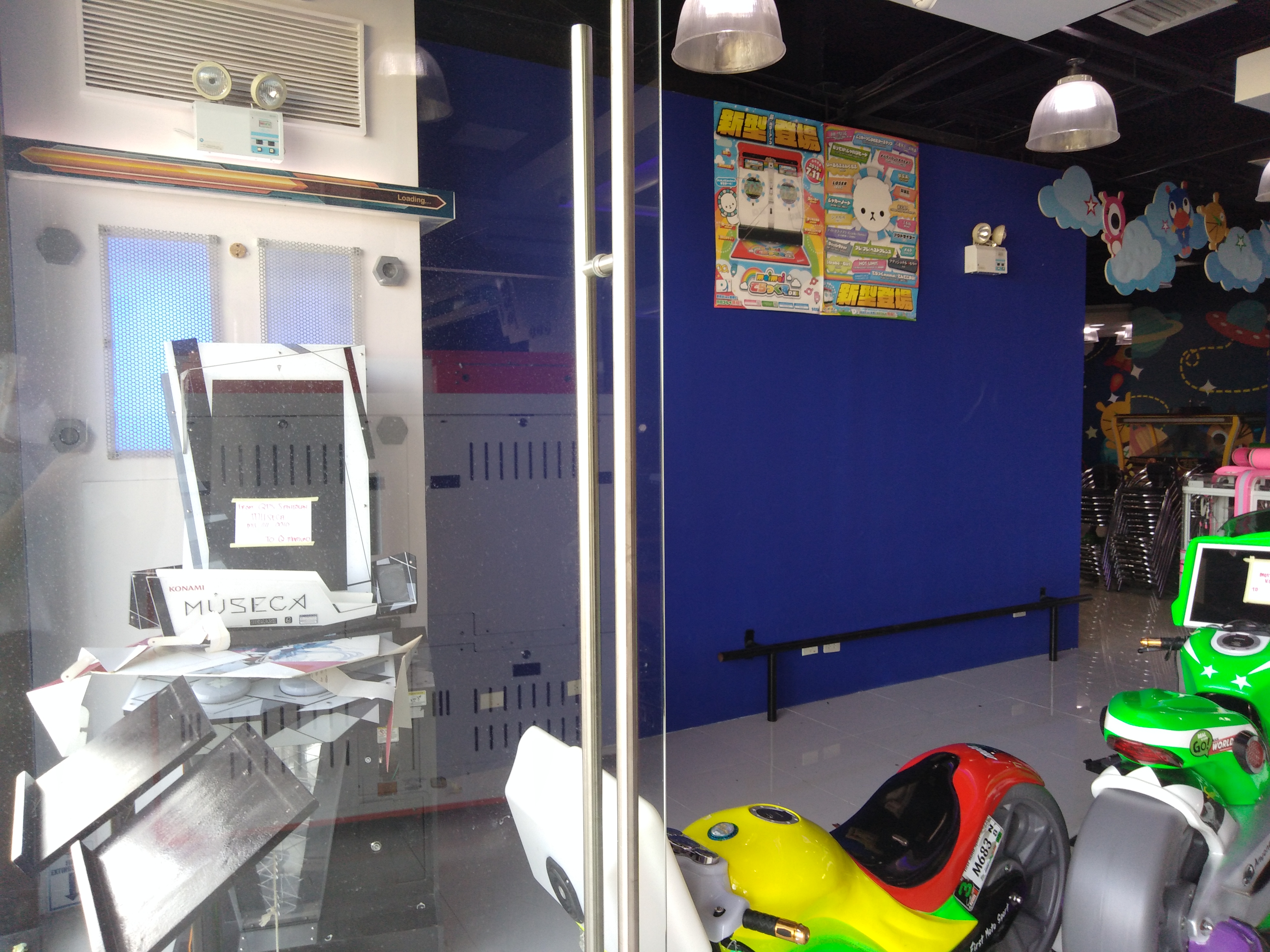 MUSECA Machine, and original location of Maimai DX Cabs