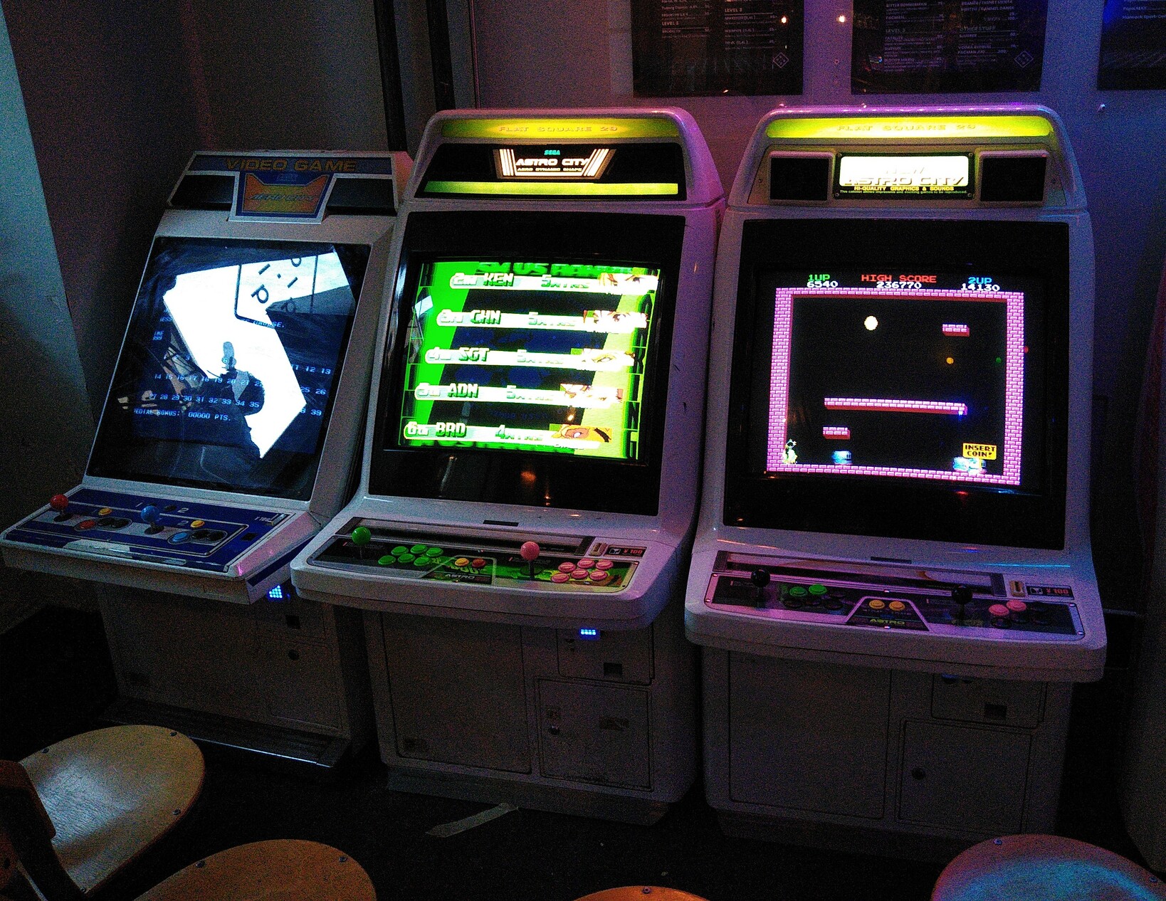 SEGA Cabinets Arcade Locations Picture Gallery ZIv