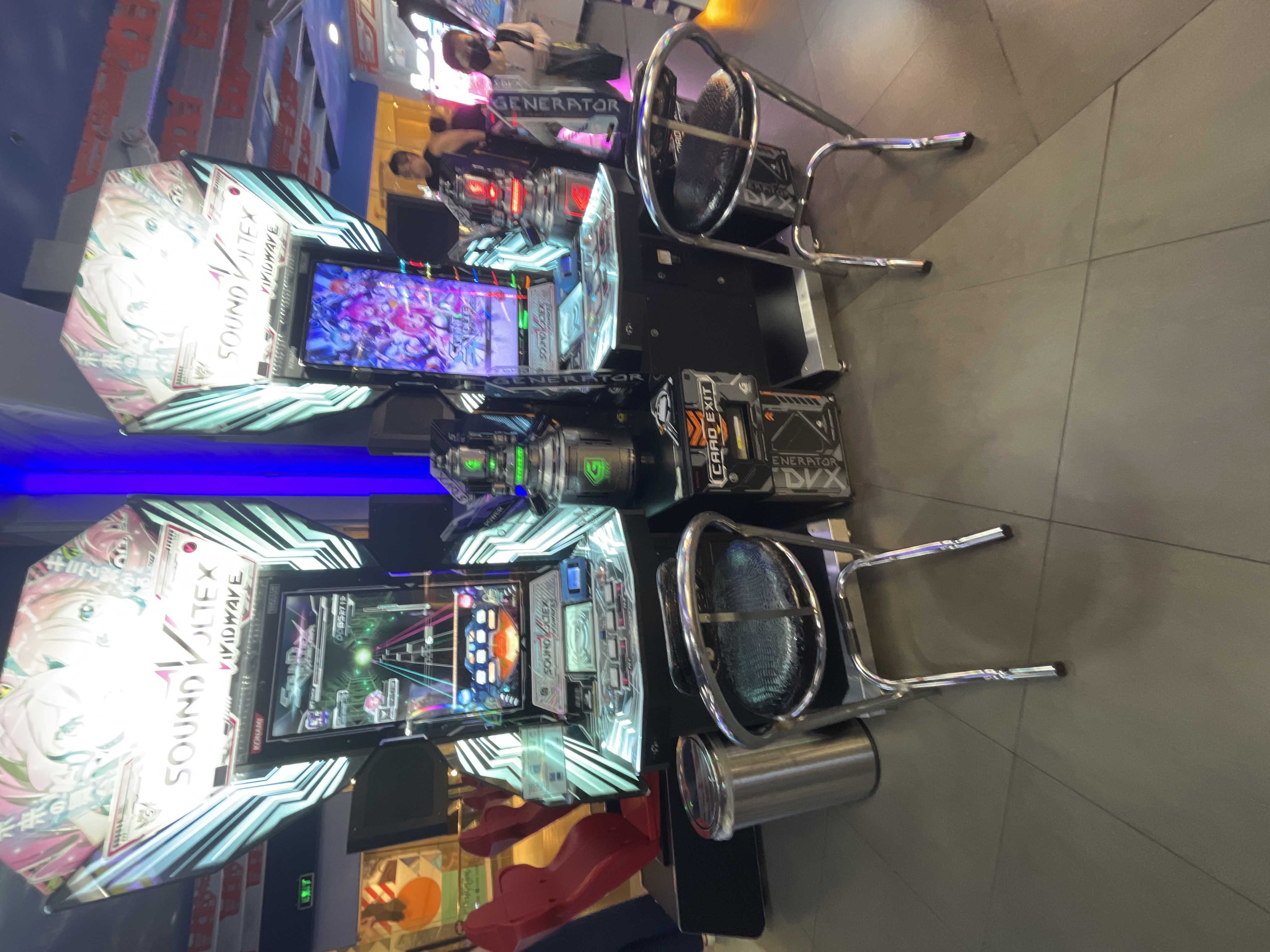 Sound Voltex Exceed Gear cabs (Jan 2023) - Arcade Locations Sound Voltex Exceed Gear cabs (Jan 2023) - Arcade Locations