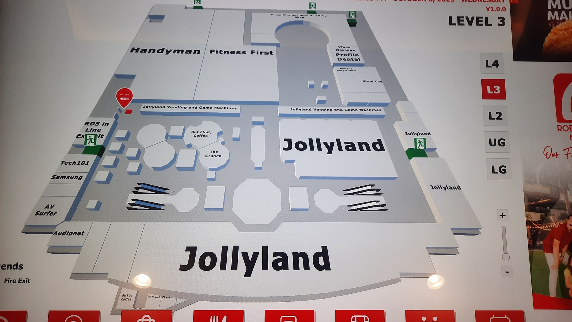 Jollyland Robinsons Metro East - Floor Layout (October 2025)