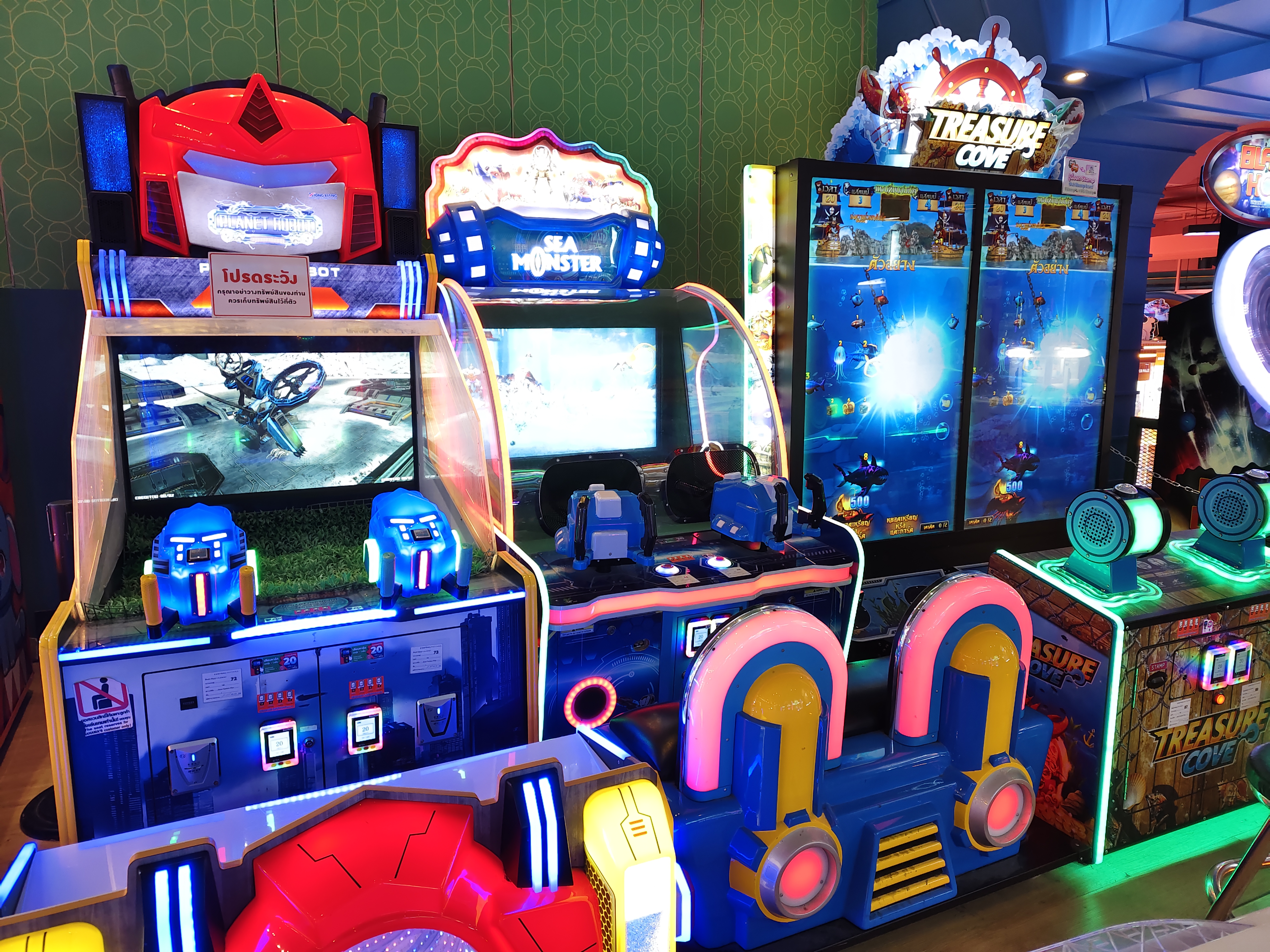 Sea monsters cabinet