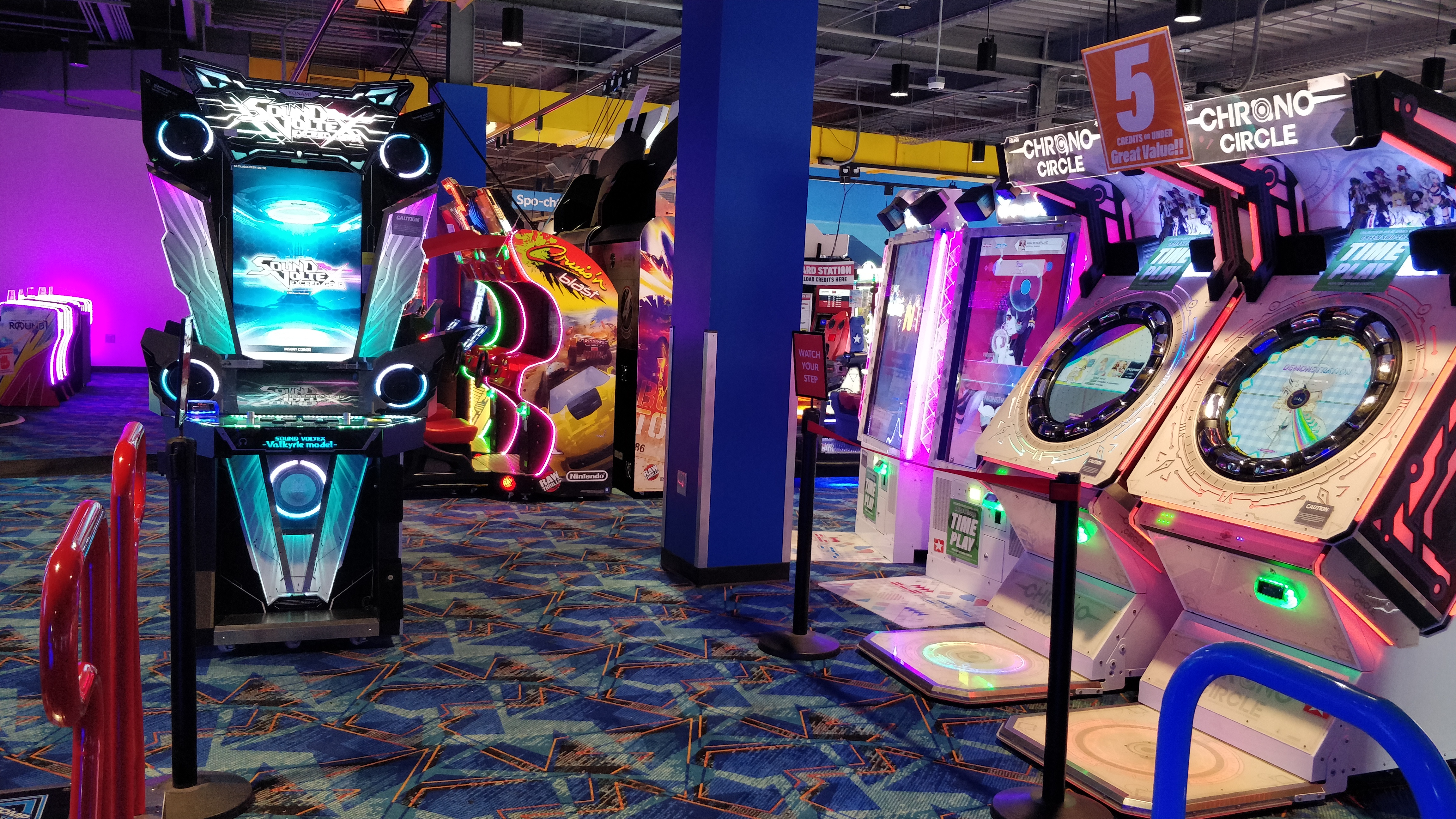 2025-10-21 Round1 Pembroke Lakes Mall Sound Voltex, Tetote Connect, Chrono Circle