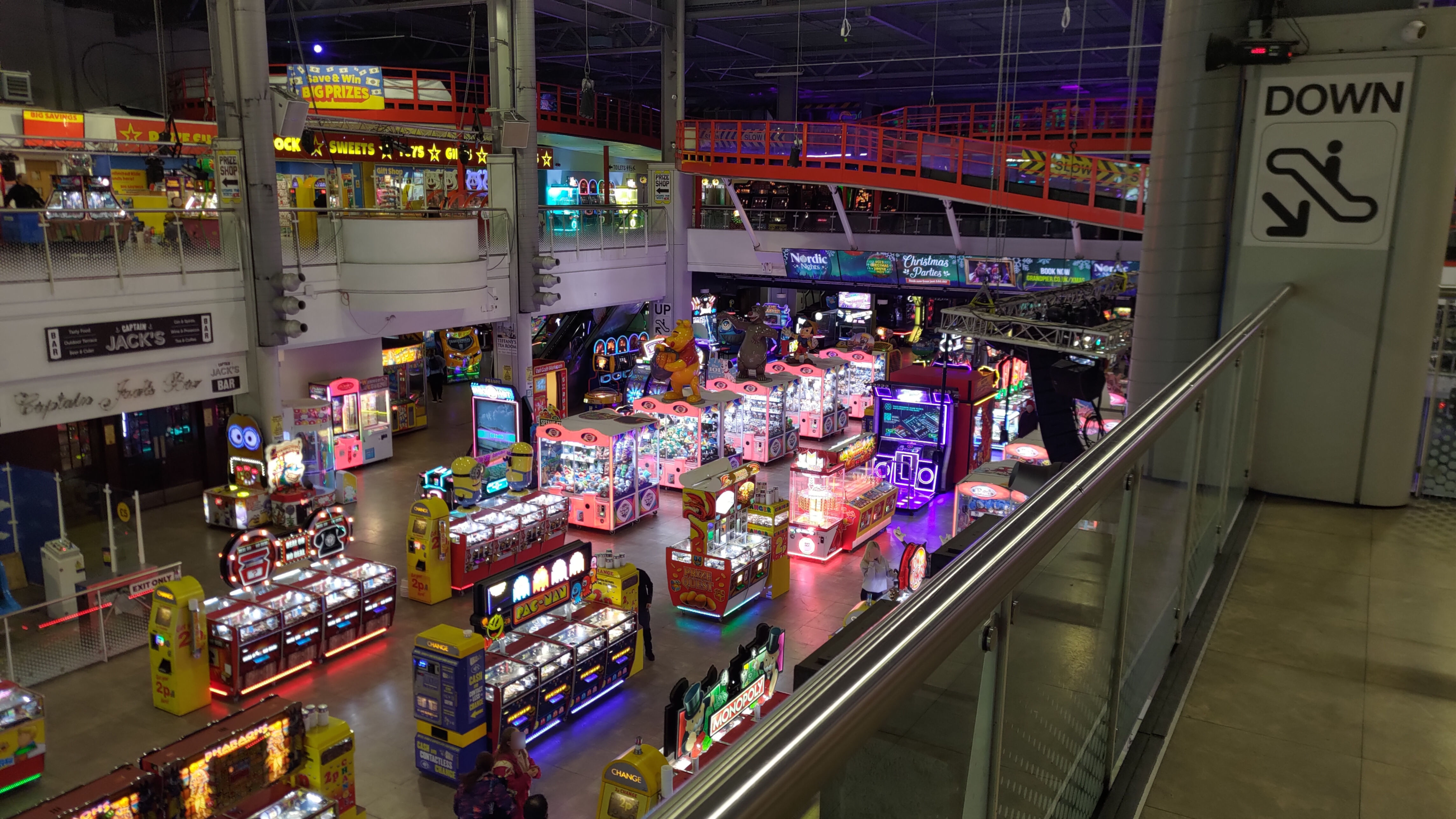 General view of the Arcade at WSM Grand Pier