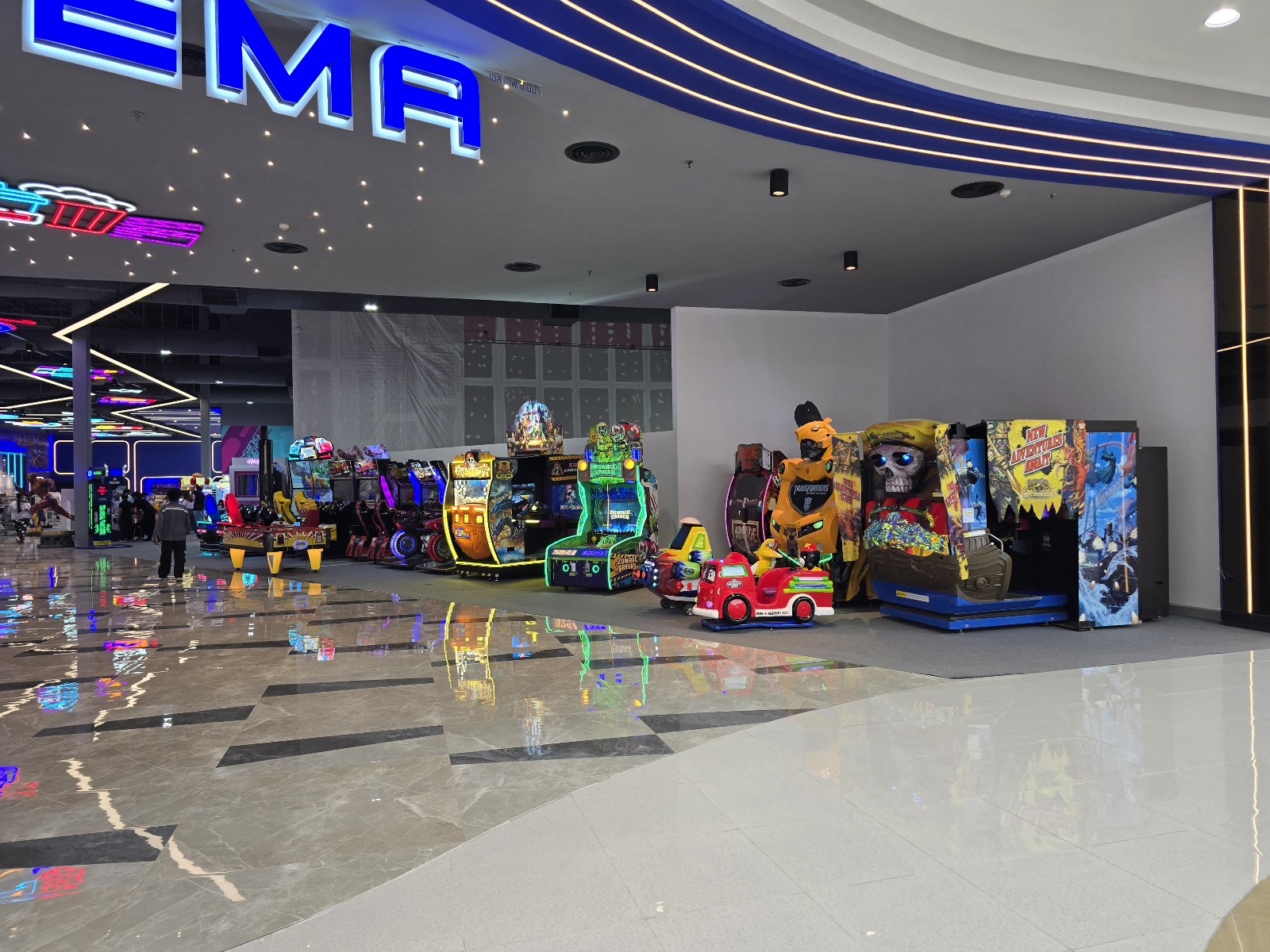 Overall view in inside.