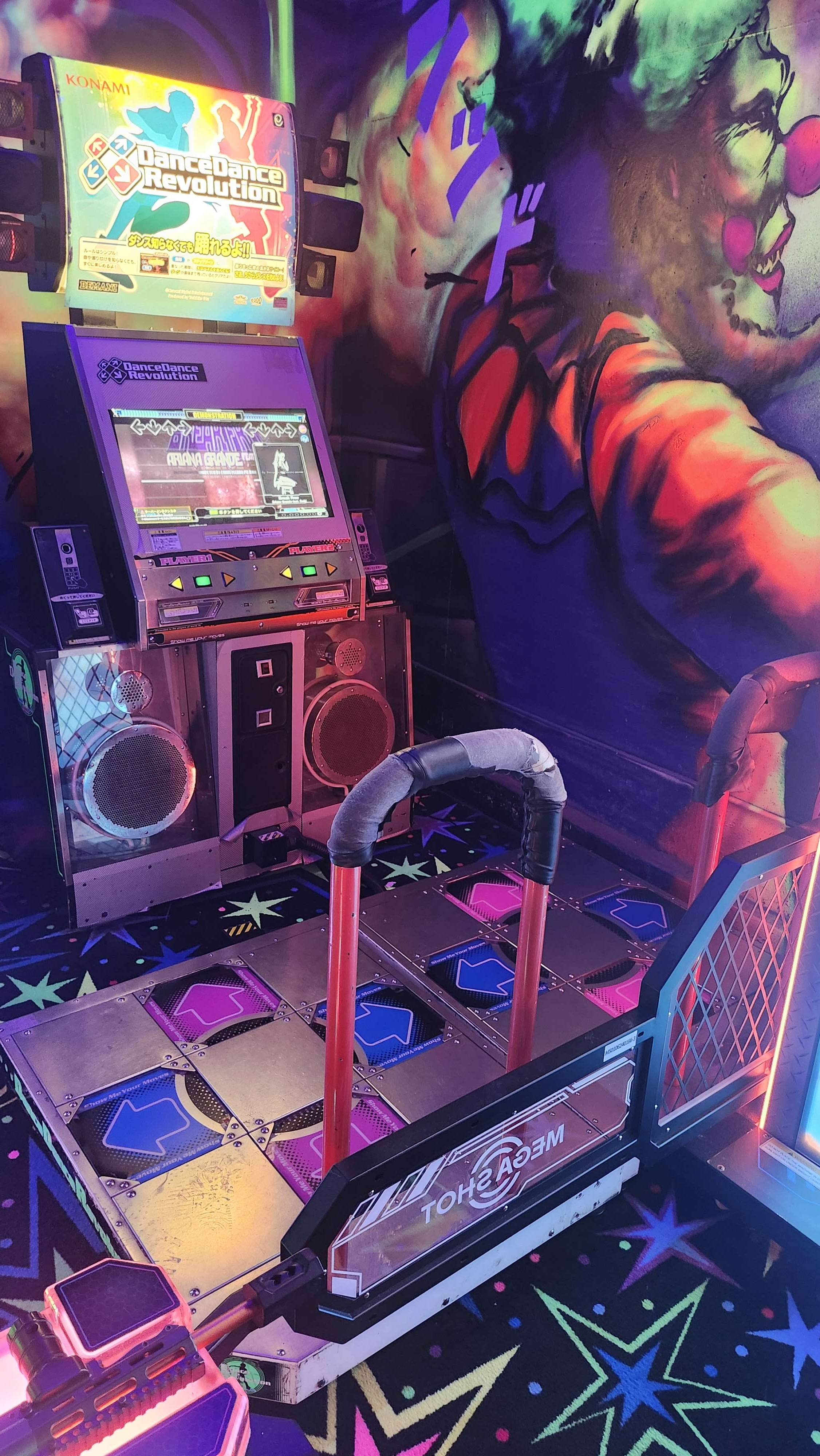 Dance Dance Revolution Converted Cabinet