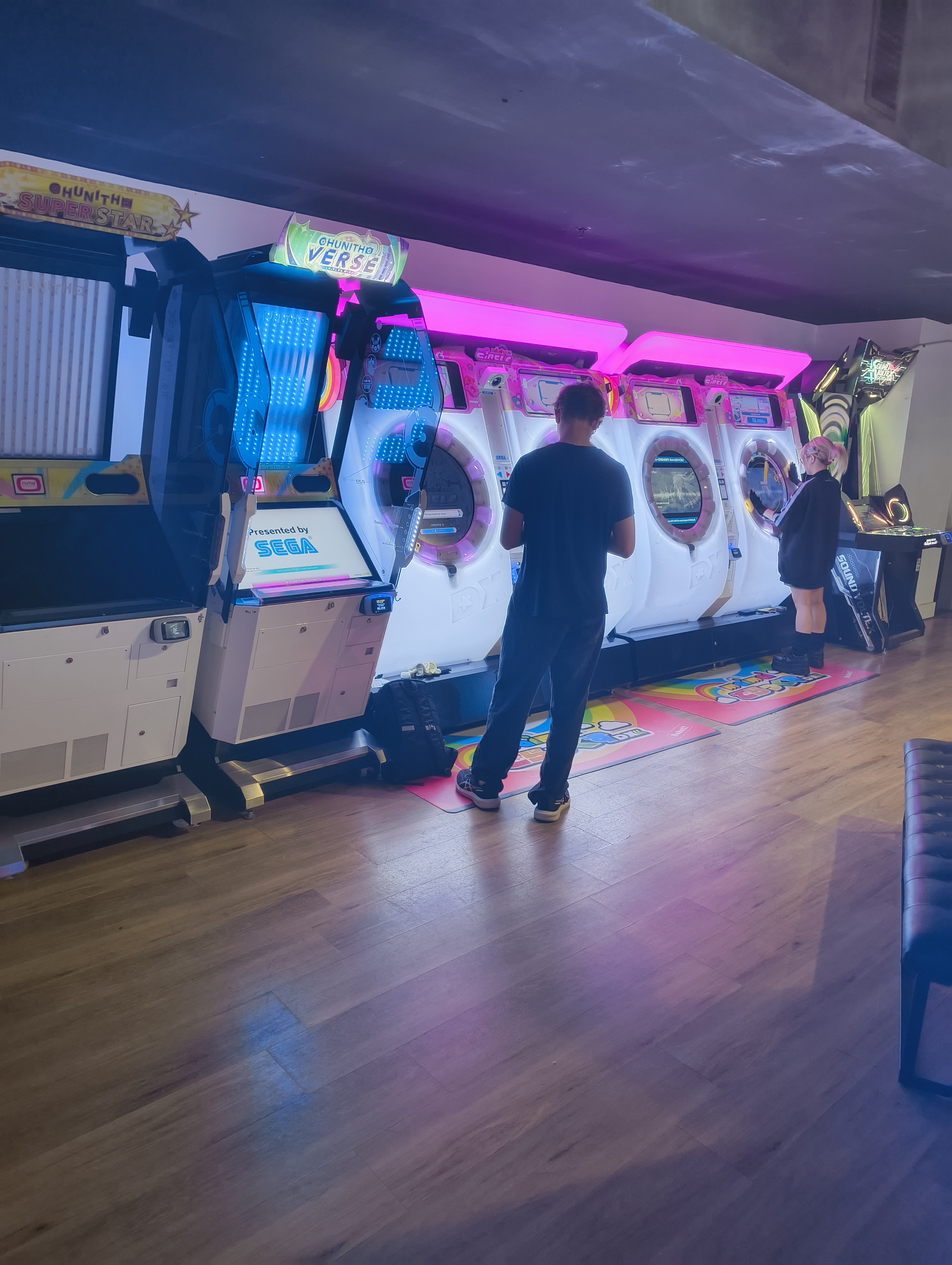 Sound voltex, Maimai and Chunithm