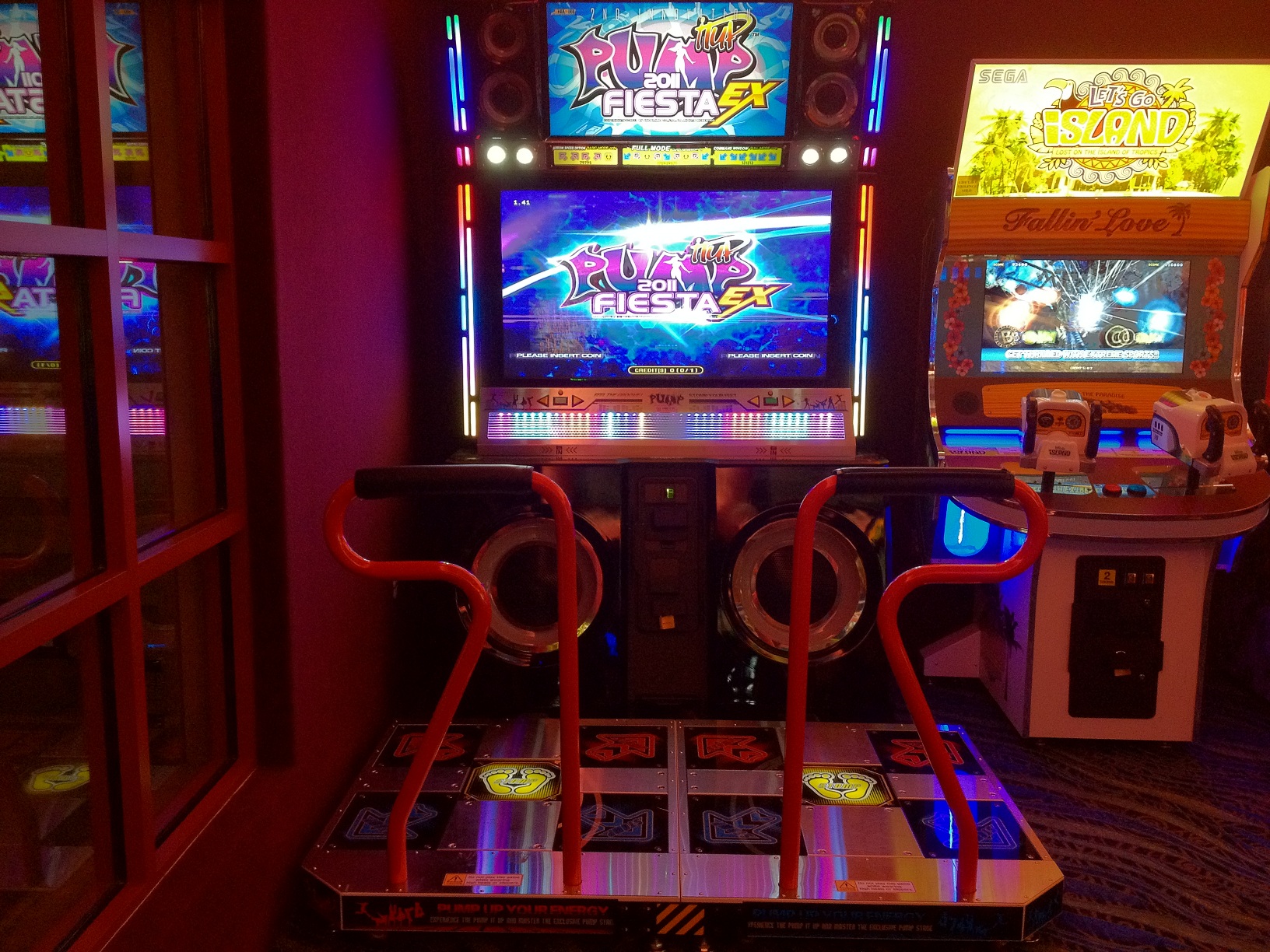 Cinemark Egyptian 24 Pump it Up Fiesta EX Arcade Locations Picture