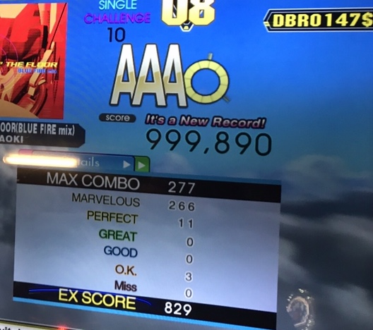 Burnin The Floor Blue Fire Mix Pfc Ddr A Score Tracker