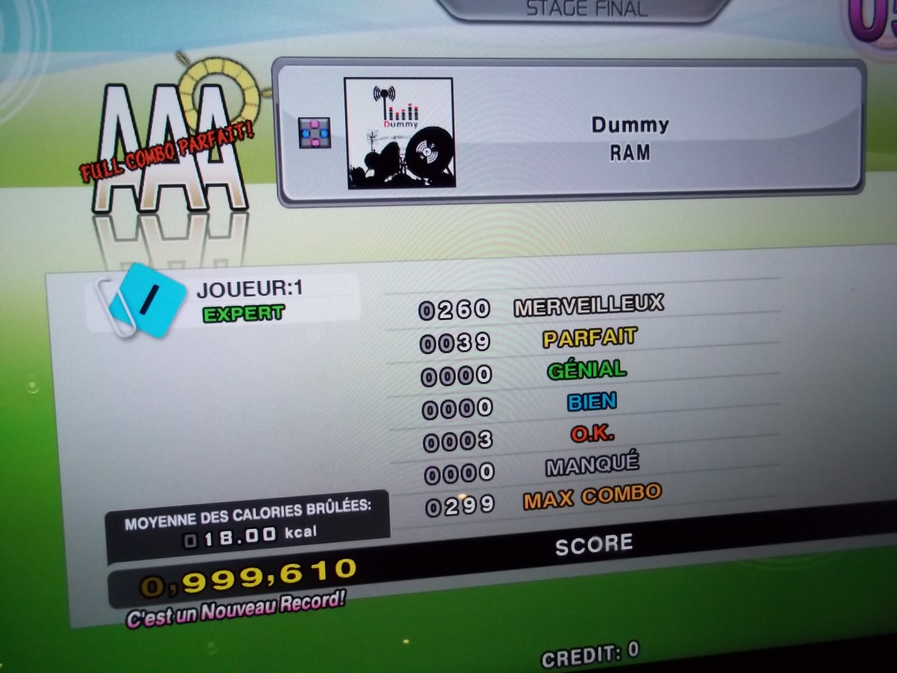 AAA #140 - Dummy - Expert - DDRX2