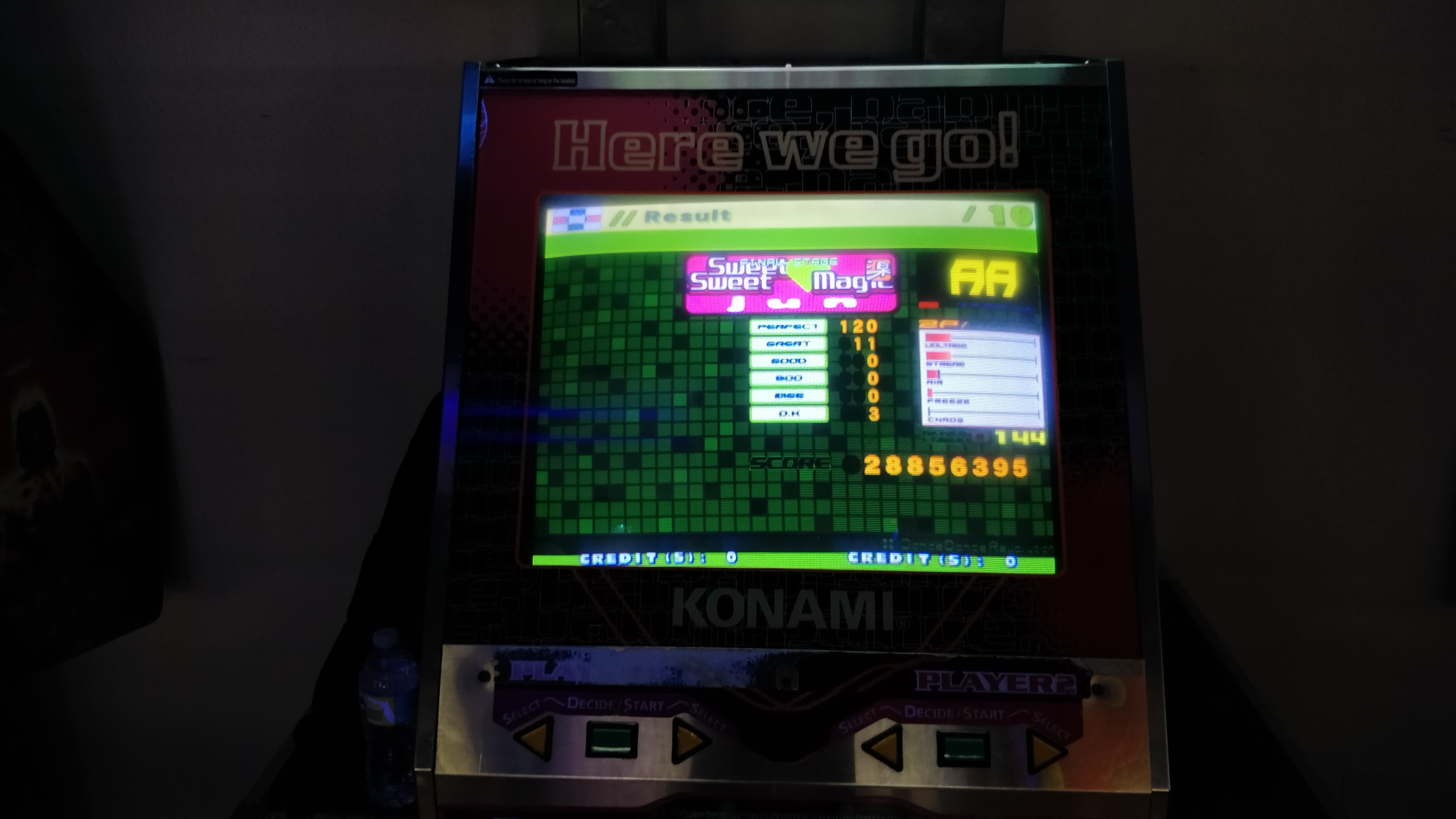 2018-02-16 DDR EXTREME Doubles Light Sweet Sweet Love Magic