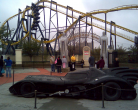 Batmobile @ Six Flags Arlington TX