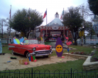 Beach display @ Six Flags Arlington TX