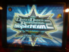 DDR SuperNOVA2 title screen @ Frankie's, Columbia SC