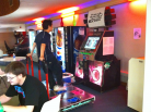 Brian playing doubls on DDR 5th Mix at NIU.