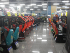 Some of the racing games at Odaiba Leisure Land (1 row of 3)