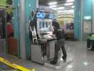 One of the two IIDX machines in Odaiba Leisure Land