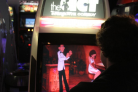 Player playing the act