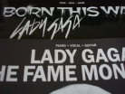 Lady Gaga The Fame Monster/Born This Way Songbooks