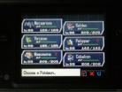 My Pokemon party for the Pokemon League