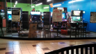 Mall walkway point of view