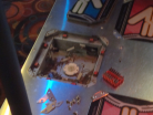 Inside DDR X2's dance panel at Gameworks