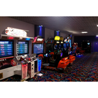 Various cabs on right-hand wall