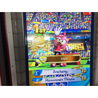 Amy victorious in arcade game