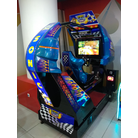 Sonic & Sega All-Stars Racing... in an F-Zero AX Deluxe cabinet.