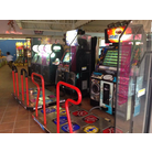 Pump it up Zero on the right, and a ddr game I can't quite make out on the left.