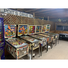 Pinball games at Poit's Lighthouse Mini Golf