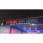 The logo at the entrance