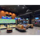 Mini-bowling and sports bar