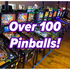 Over 100 Pinball Tables