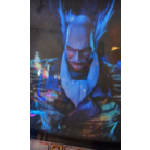 Snow on CRT of Tekken machine.