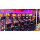 Various pinball machines