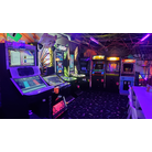 Upstairs rhythm games