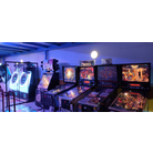 Pixel pinball machines first floor