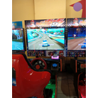 Mario Kart Arcade GP 2, with LCD screen replacement. (Sacoa, Av. San Martin, Mar Del Plata)